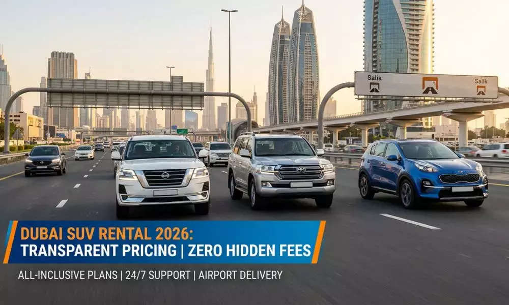 SUV Rental Dubai The Ultimate 2026 Comparison Guide